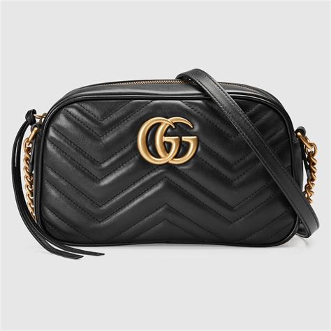 Gucci mini bag black leather